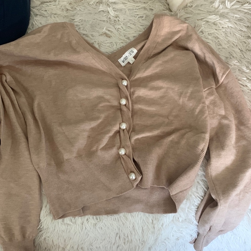 Tan sweater